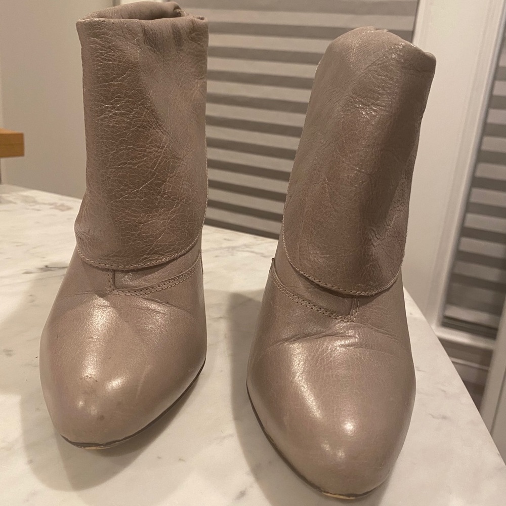 Genuine Leather Booties